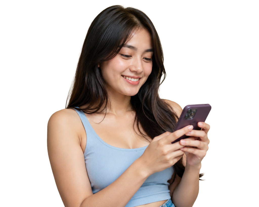Download Free PnG 2 Girl using Phone png transparent PNG