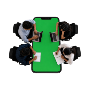 Office Desk of phone png PNG