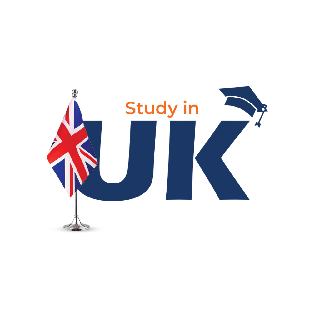 Study in UK text png transparent PNG