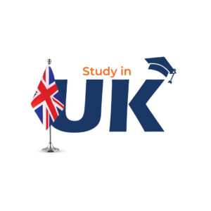 Study in UK text png PNG